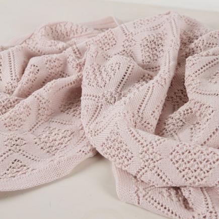 Dusty pink outlet baby blanket