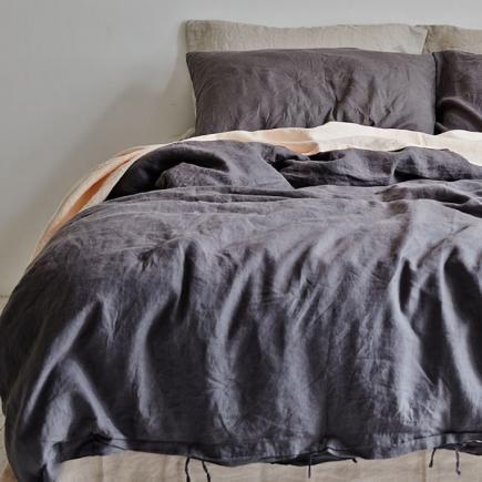 In Bed Linen Duvet Cover King Thelovely